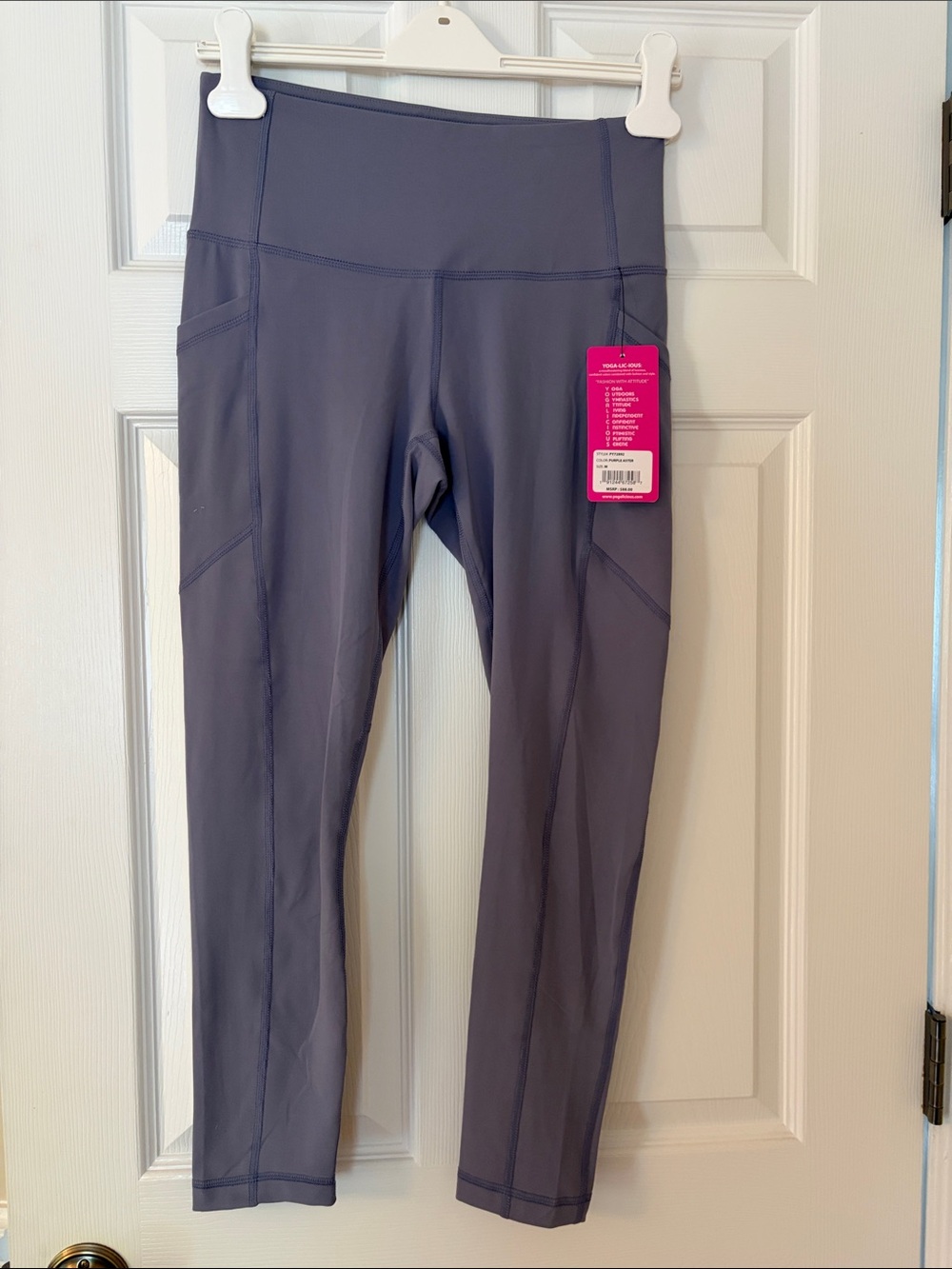 Yogalicious Purple Aster High-Waist Leggings